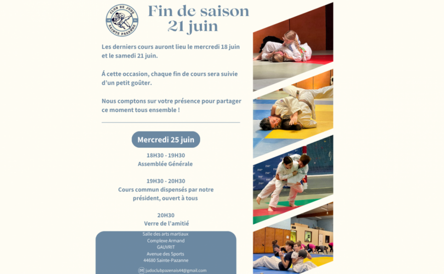 Programme fin de saison